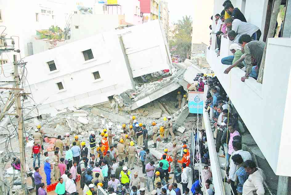 Bengaluru building collapse