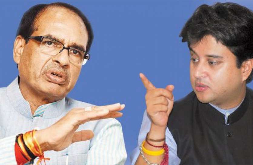 Scindia shivraj सिंधिया ने दिया शिवराज को चैलेंज, दम है तो यह बात मेरी बुआ से कहो!
