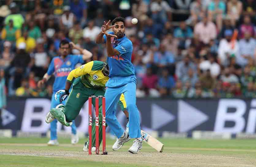 bhuvi IND vs SA : भुवनेश्वर के पंजे से दक्षिण अफ्रीका पस्त, भारत ने 28 रनों से जीता पहला टी20