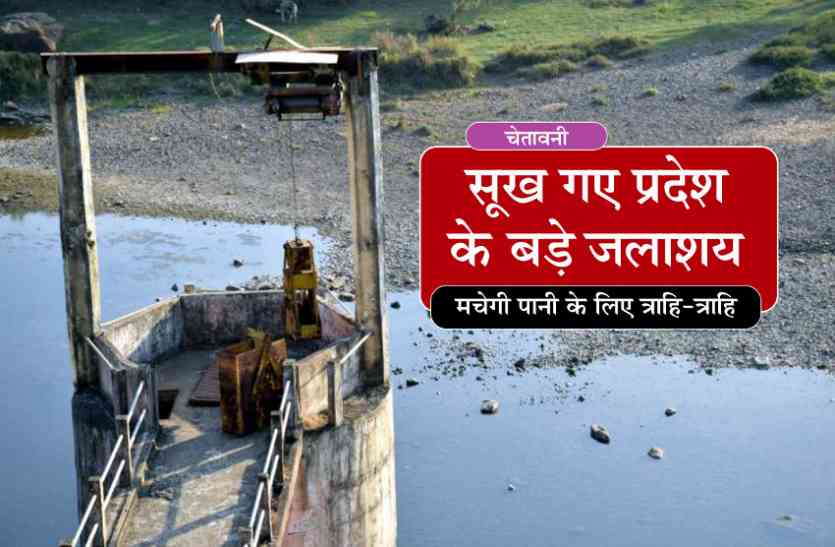 Severe water crisis stares hard large areas in Madhya Pradesh चेतावनी: सूख गए प्रदेश के बड़े जलाशय, बड़े शहर में मचेगी त्राहि-त्राहि