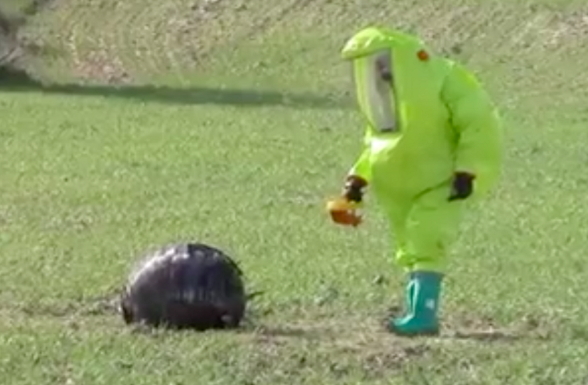Spain,space,alien,terrified,crashed,Bizzare world,investigators,Spanish village,