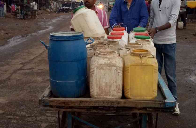 Taps water scheme is closed for ten days दस दिनों से बंद है नल जल योजना