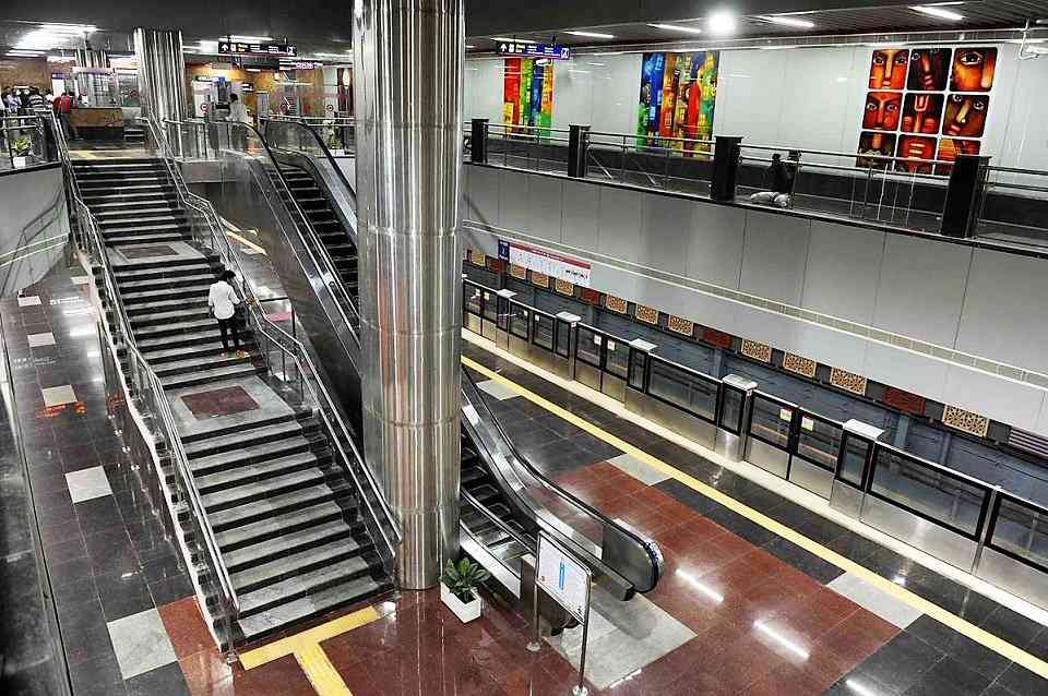 pink line