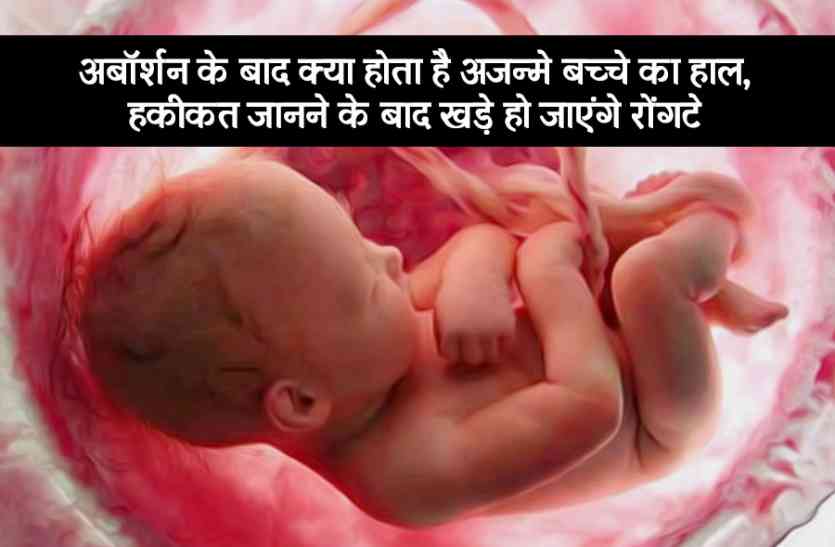 newly born dead,child dies,child,abortion,girl child,The Mother, अबॉर्शन के बाद क्या होता है अजन्मे बच्चे का हाल, हकीकत जानने के बाद खड़े हो जाएंगे रोंगटे