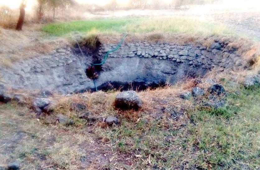 patrika मुंडेरविहीन कुएं व खुले बोरवेल से घर के चिराग बुझने का खतरा, हादसों को दे रहे न्योता