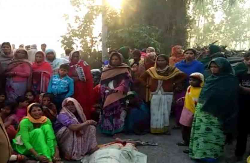 accident bijnor भांजे की शादी से वापस लौट रही महिला की पलक झपकते ही हुर्इ मौत