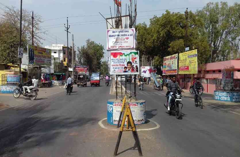Chhatarpur महाराजा कॉलेज तिराहा को शहीद चौराहा बनाने की कवायद अधर में