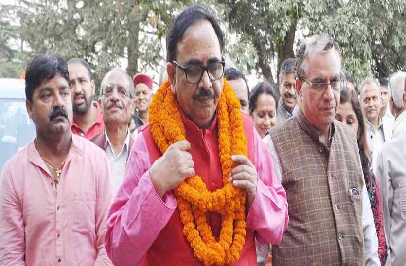 BJP state President Dr mahendranath panday गोरखपुर व फूलपुर में बीजेपी की हार पर प्रदेश अध्यक्ष डा.महेन्द्रनाथ पांडये का बयान, सपा-बसपा गठबंधन नहीं इस कारण हारी पार्टी