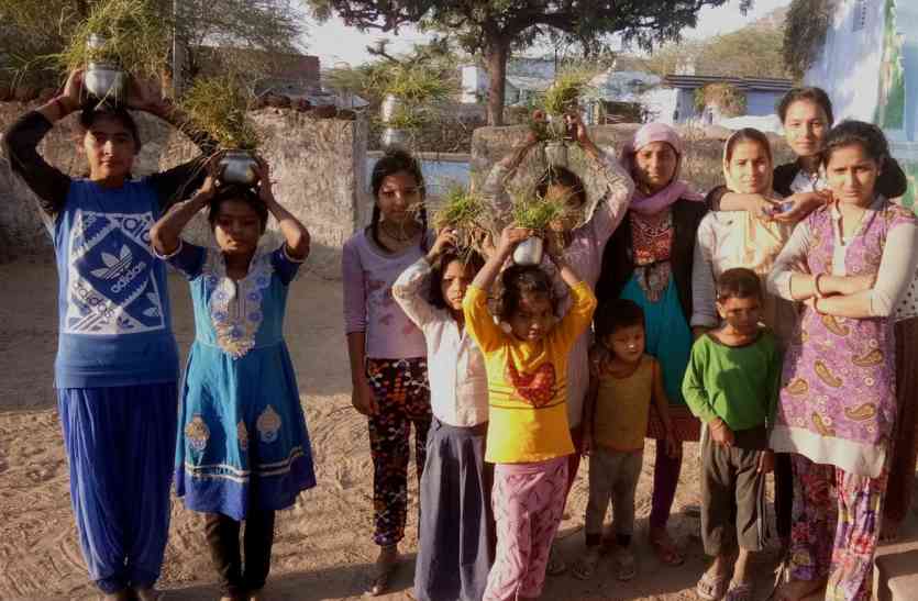patrika sawai madhopur hindi news rajasthan म्हाने पूजण द्यो गणगौर...