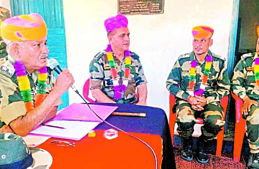 BSF, toilet,outskirts villages बीएसएफ ने सरहदी गांवों में बनाए शौचालय