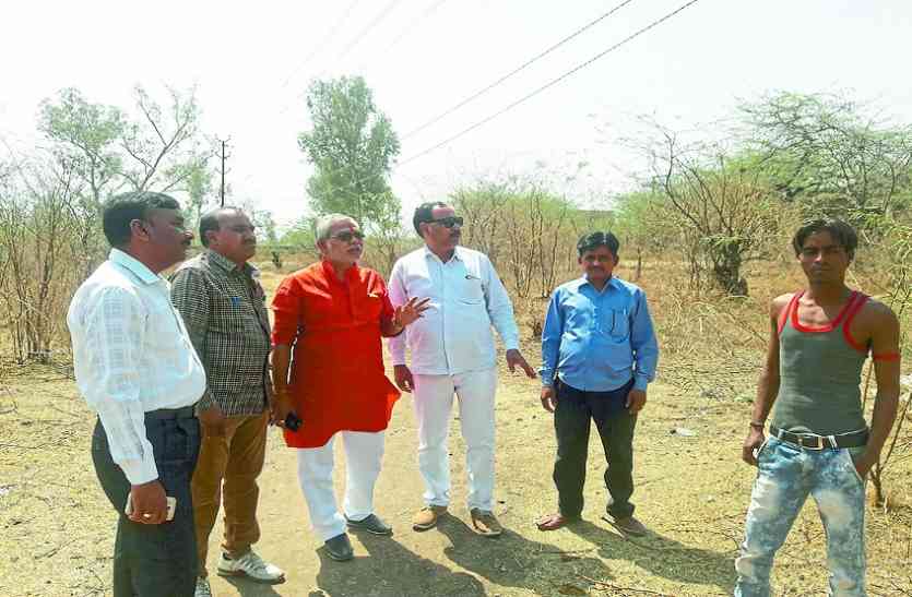 Land for Goshala seen in Jagpura 6 माह से प्रस्तावित है बजट नहीं आवंटित हुई अभी तक जमीन