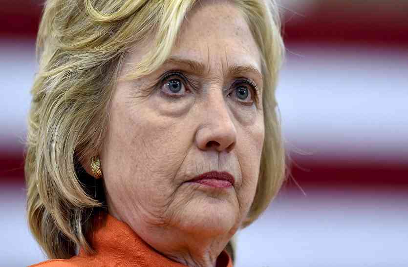 hillary clinton in Rajasthan हिलेरी क्लिंटन को बांधा कच्चा प्लास्टर