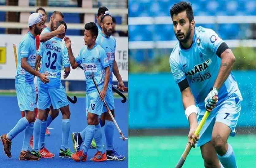 hockey हॉकी : राष्ट्रमंडल खेलों के लिए सरदार की छुट्टी, मनप्रीत सिंह को मिली टीम की कमान