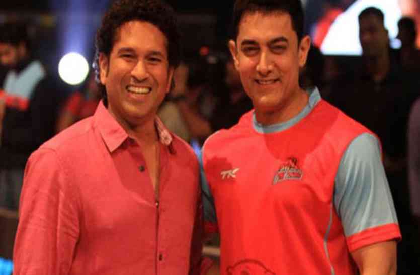 aamir khan सचिन ने अनोखे अंदाज में किया आमिर को बर्थडे विश