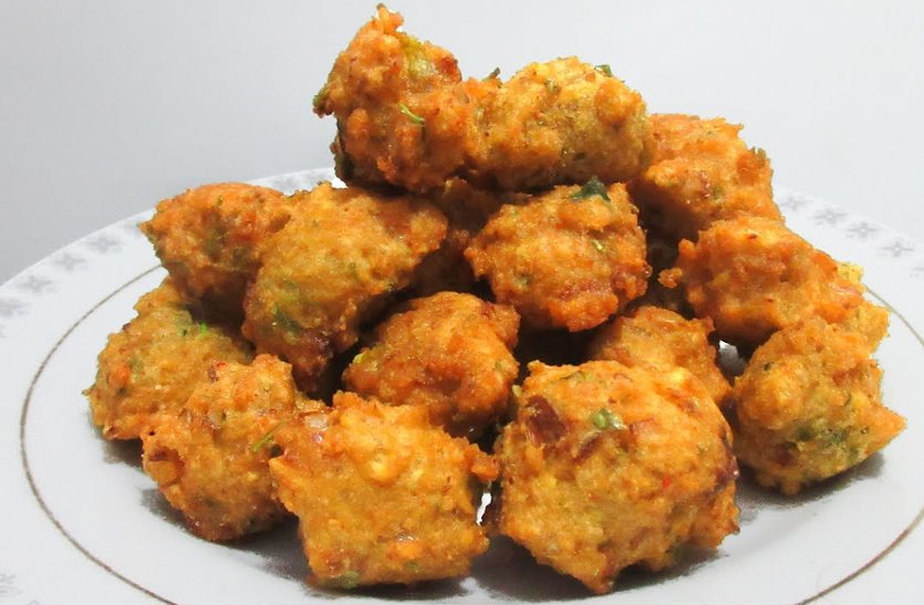 Poha Pakoda Recipe