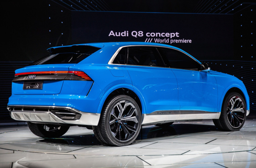 Audi Q8 Suv Revealed In June 2018 Audi इस स ल ज न म ह म अपन Q8 एसय व स उठ एग पर द Patrika News