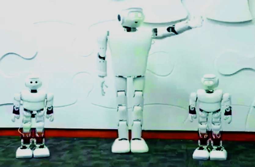 Humanoid, Robot , KIA केआइए पर कन्नड़ में बात करने वाला ह्यूमनॉइड कैंपा
