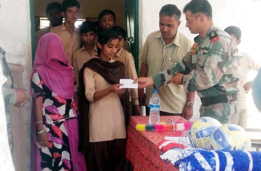 Jaisalmer patrika JAISALMER NEWS- सेना के अधिकारियों ने इन विद्यार्थियों को इस बात का पुरस्कार और कहा कुछ ऐसा...
