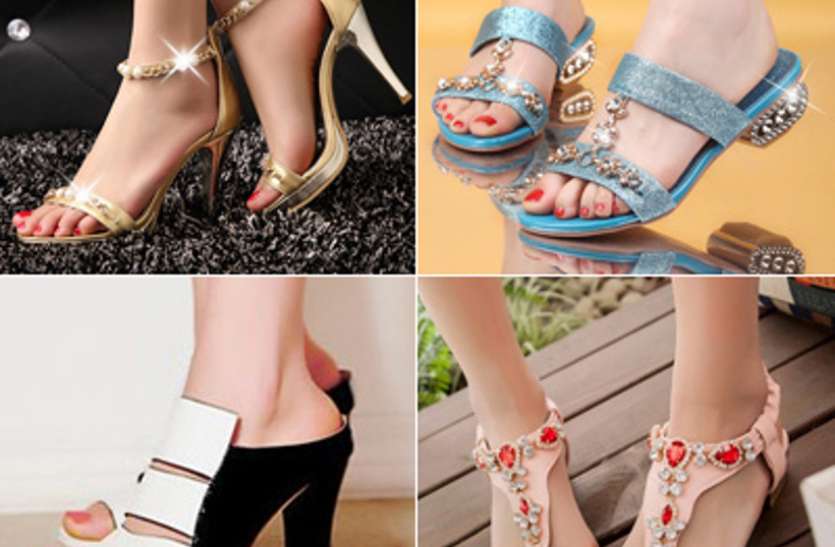 ladies sandals यहां मिलती हैं सबसे सुंदर सैंडिल खूबसूरत लड़कियों के लिए