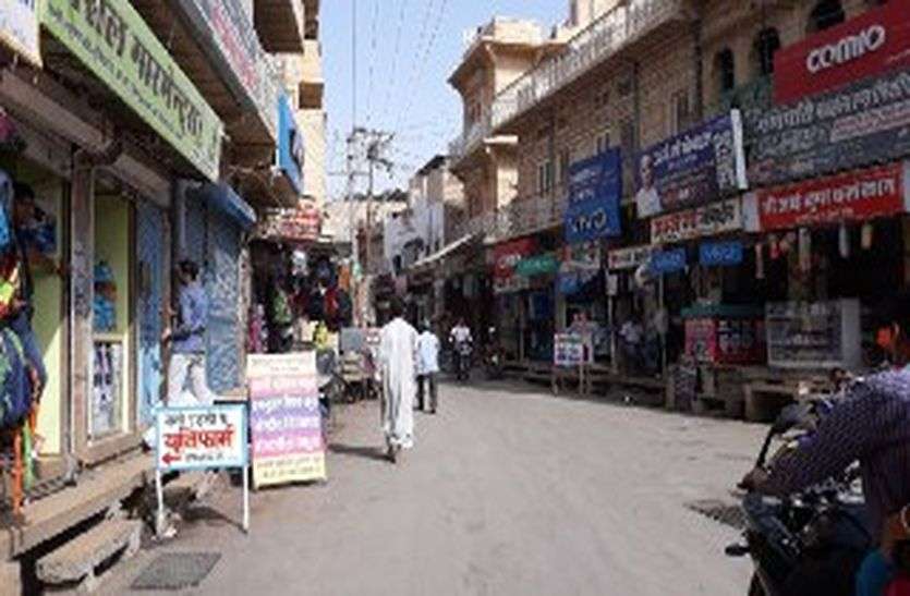 Jaisalmer patrika JAISALMER NEWS- जैसलमेर में नहीं बंद का असर, बाजार में खुली है दुकाने