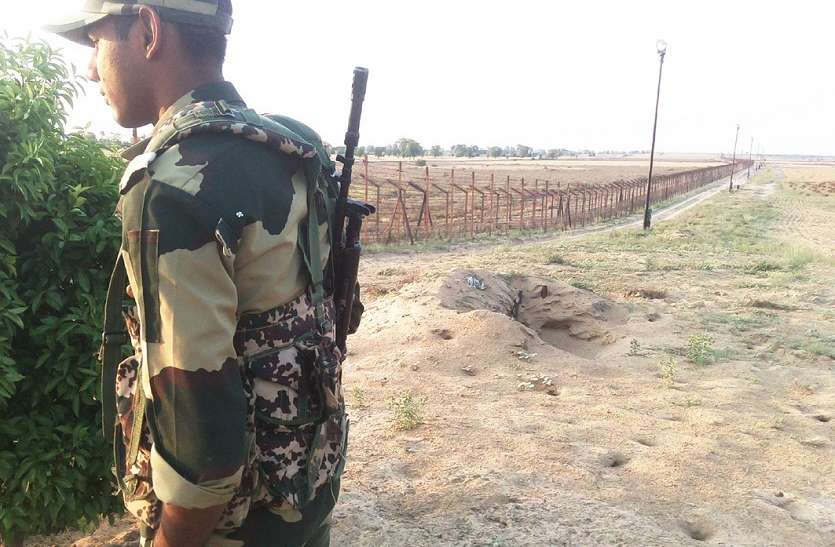international border भारतीय सीमा क्षेत्र में मिला पाक सिम वाला मोबाइल!