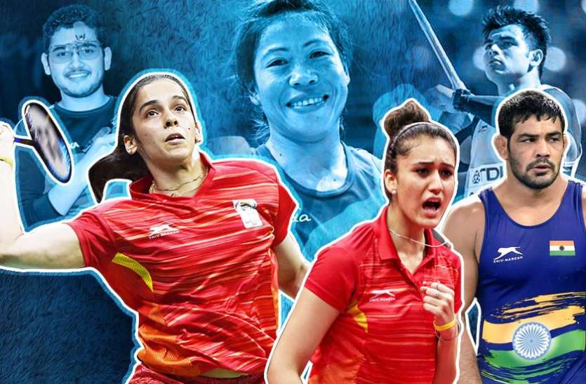 five special performers for india in cwg 2018 CWG 2018: भारत के रिकॉर्ड तोड़ प्रदर्शन में यह 5 रहे खास, गोल्ड कोस्ट में ग्लासगो से आगे निकले