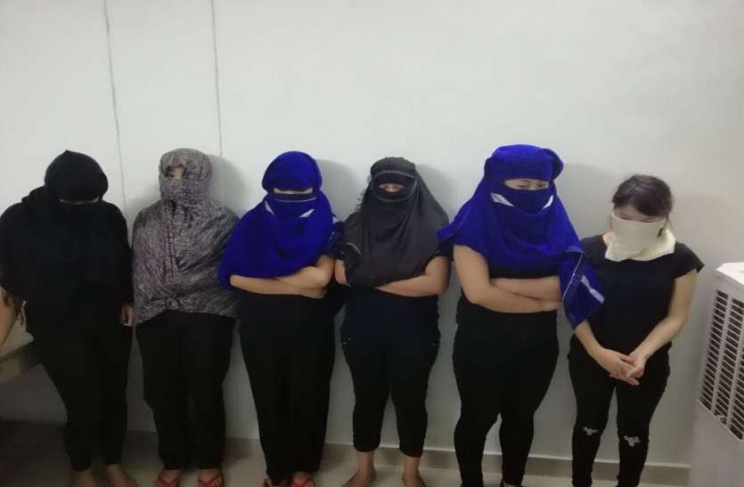 High Profile prostitution racket busted in Raipur