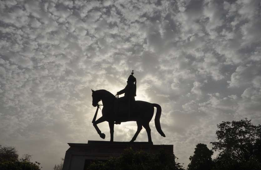 jaipur weather तपन पर बादलों का पहरा, बादलों की रही आंखमिचौनी