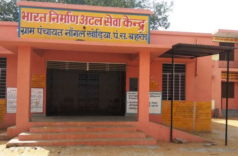NEW SOLAR PANEL TO BE FIT IN ATAL SEWA KENDRA अलवर में अटल सेवा केंद्रों पर नहीं जाएगी बिजली, होगा यह काम