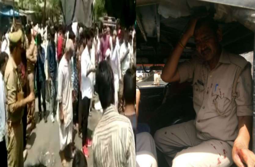 Accident दर्दनाक हादसा: मां के साथ दो बच्चों की मौत से फूटा गुस्सा, बेकाबू भीड़ का पुलिस पर पथराव, आगजनी का प्रयास