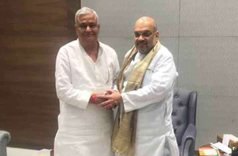 Kirodi Lal Meena PM माेदी के बाद अब अमित शाह से मिले किरोड़ी लाल मीणा, साैंपी जा सकती है बड़ी जिम्मेदारी