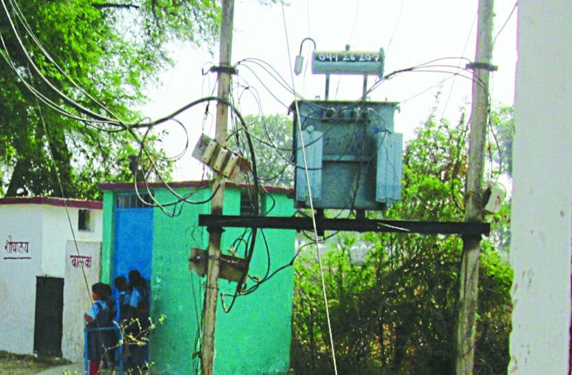 electricity company news विद्युत कंपनी की लापरवाही रहवासी इलाकों में खुले ट्रांसफार्मर, बच्चों के लिए बना खतरा