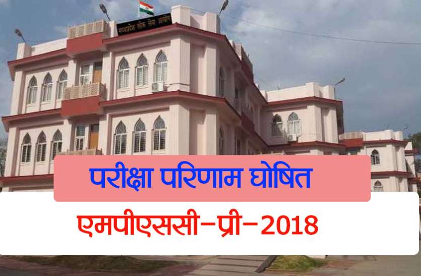 MPPSC MPPSC ने घोषित किया प्रीलिम्स 2018 का परिणाम