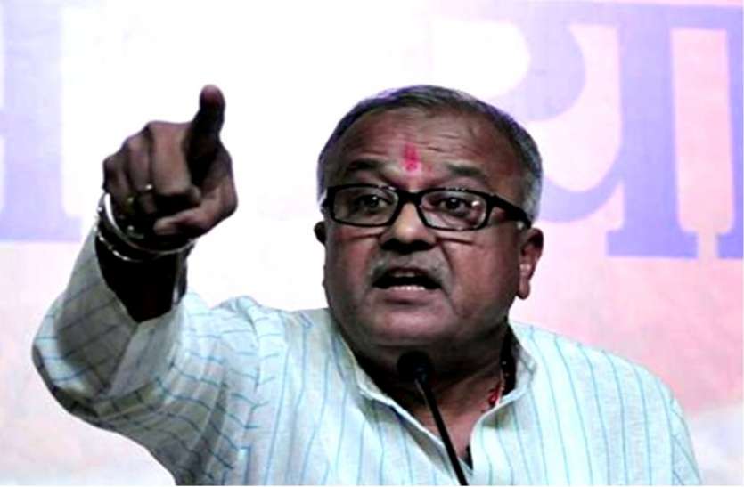 mp politics भाजपा प्रदेश अध्यक्ष नंदकुमार चौहान का इस्तीफा, नए की घोषणा जल्द!