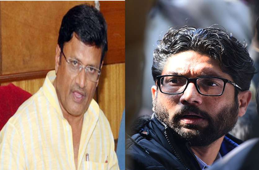 rathore vs mewani राजस्थान सरकार के मंत्री राजेंद्र राठौड़ ने विधायक जिग्नेश मेवाणी को दी ये बड़ी चेतावनी, कहा - राजस्थान आए तो फिर