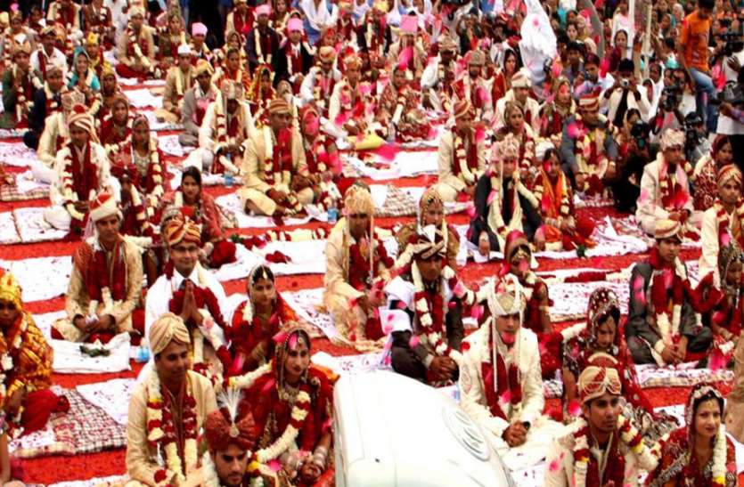 samohik vivah राजपूत समाज में एकल विवाह बंद, सामूहिक विवाह में करना होगी शादी