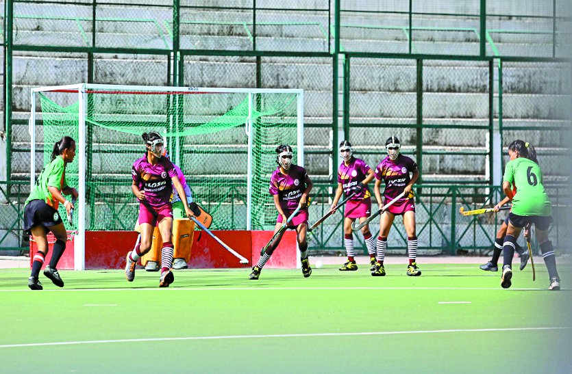 hocky जूनियर राष्ट्रीय हॉकी : तेलंगाना, गोवा, केरल और आन्ध्रा जीते