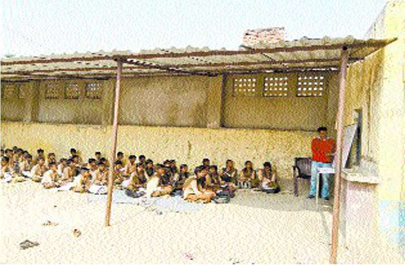 government school kaduni झुलसाने वाली गर्मी, तपते टीन शेड और 4 कमरों में 12 कक्षाएं.. क्या आप बैठ सकते हैं ऐसे हाल में...