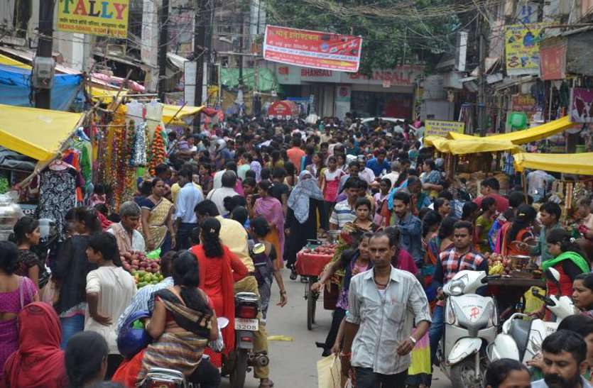 market अब यहां के बाजार होंगे रंगीन, कपड़ा मार्केट परपल तो सराफा बाजार होगा मेहंदी कलर का