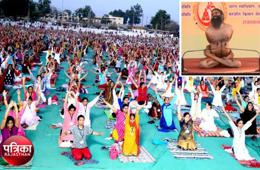 banswara बांसवाड़ा : योग गुरु ने हजारों को सिखाया योग और ध्यान, आलस लेकर आए थे लोग, स्फूर्ति लेकर लौटे