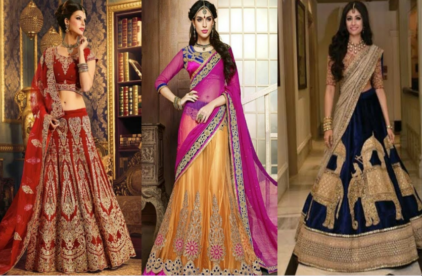 this-colors-is-first-choices-of-every-bride हर दुल्हन की पहली पसंद होते हैं इन कलर के लहंगे