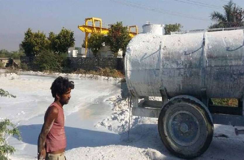 Granite Slury Dumping yard प्रशासन व रीको ने कुछ नहीं किया तो उद्यमियों ने खुद की राशि से डम्पिंग यार्ड के लिए खरीदी 53 बीघा जमीन