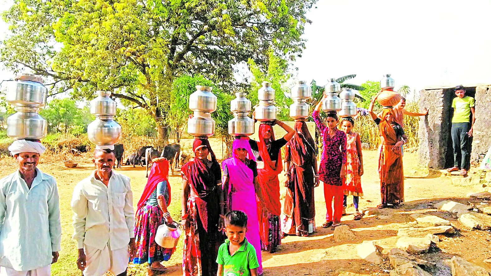 water-crisis-in-jhallara-udaipur