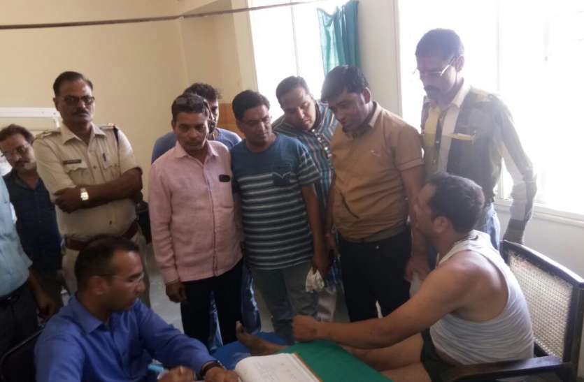 Patrika प्रतापगढ़ के बदमाश ने जावरा में दिनदहाड़े दागी गोलियां