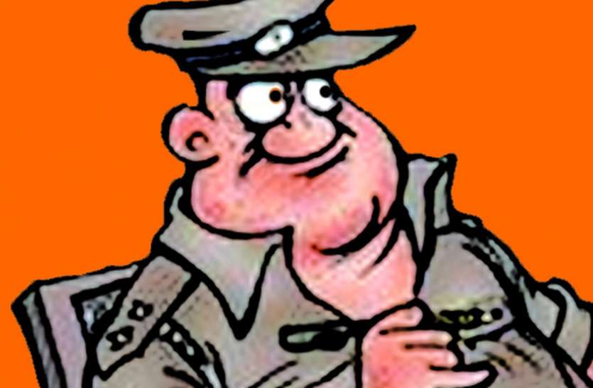 patrika तबादले के बाद भी पुलिसकर्मी नहीं चाहते थाना छोडऩा