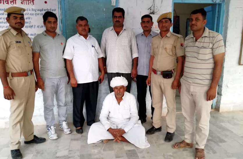 Jaisalmer patrika JAISALMER NEWS- अफीम के दूध के साथ गिरफ्तार वृद्ध से राज उगलवाने के लिए पुलिस कर रही...
