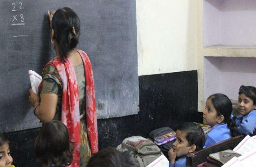 primary teacher demo pic कैराना-नूरपुर उपचुनाव से पहले बढ़ी शिक्षकों की धड़कनें, ये है वजह