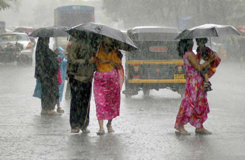 weather news with karnataka political drama in patrika.com मप्र में बारिश के आसार, तेज हवाओं की चेतावनी