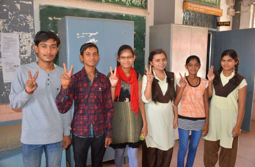 Second in the state Girls in the Marit list of Damoh district प्रदेश मेें दूसरे स्थान पर रहा दमोह जिले की मैरिट सूची में छात्राओं का दबदबा