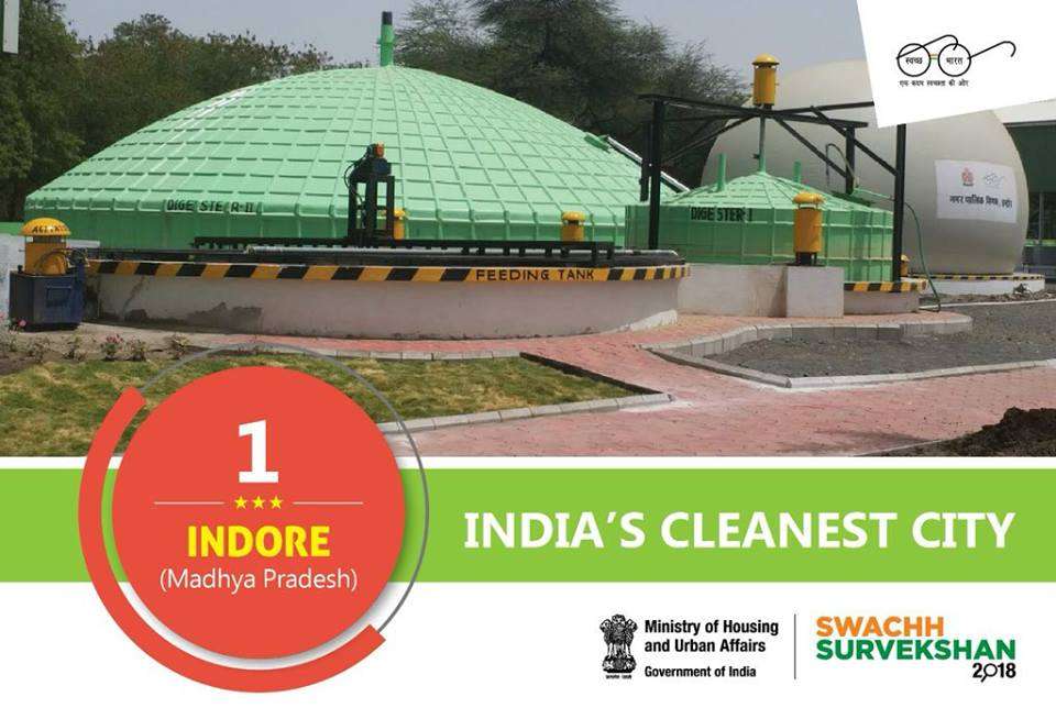 cleanest city of india